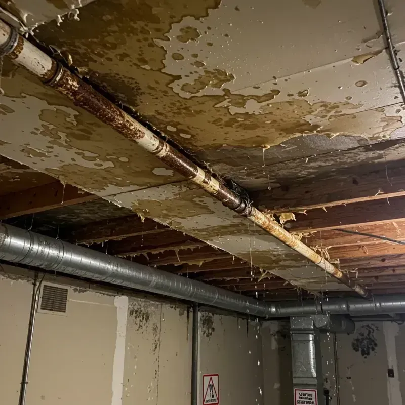 Ceiling Water Damage Repair in Sidney, IL