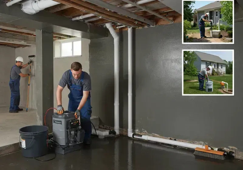 Basement Waterproofing and Flood Prevention process in Sidney, IL